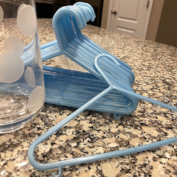 4/$20. Baby clothes hangers
